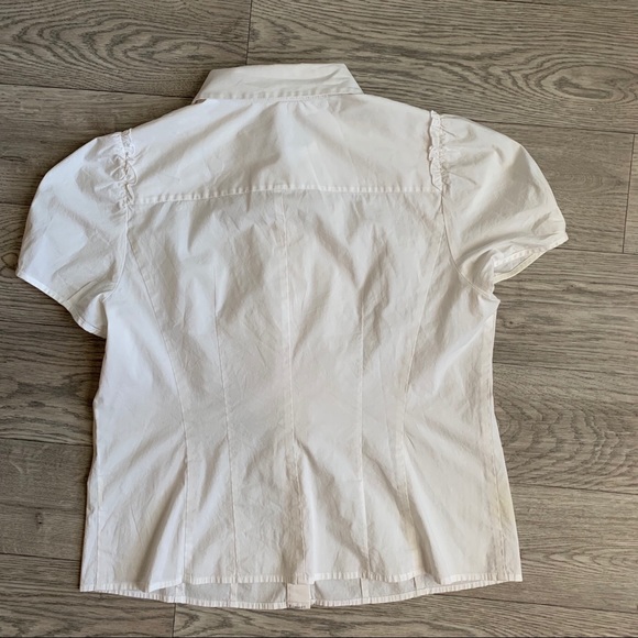 White vintage blouse - Picture 5 of 7